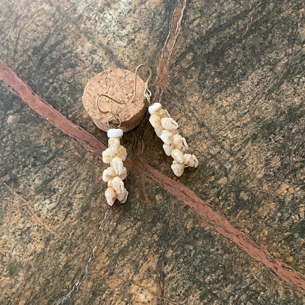 Niihau shell earrings